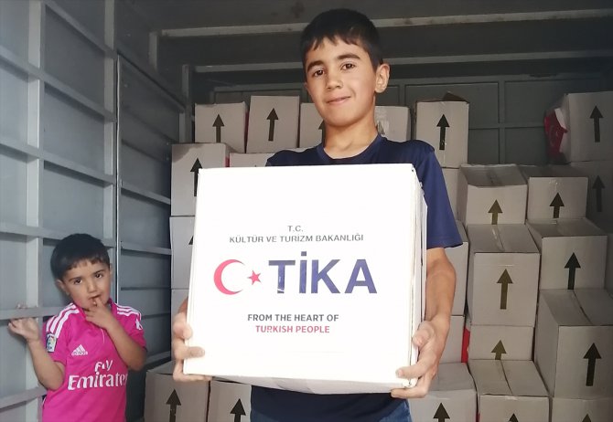 TİKA'dan Lübnan'da 1000 aileye gıda yardımı