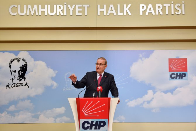 CHP Genel Başkan Yardımcısı ve Parti Sözcüsü Faik Öztrak, gündemi değerlendirdi: