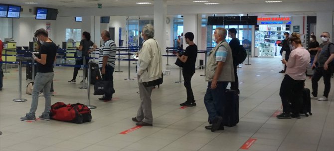 Gazipaşa Alanya Havalimanı'nda tarifeli iç hat uçuşları başladı