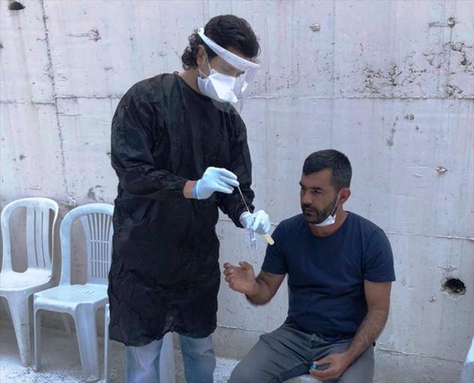 Osmaniye’de asker adaylarına koronavirüs testi