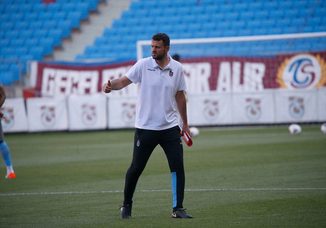 Trabzonspor, Göztepe maçının hazırlıklarını sürdürüyor