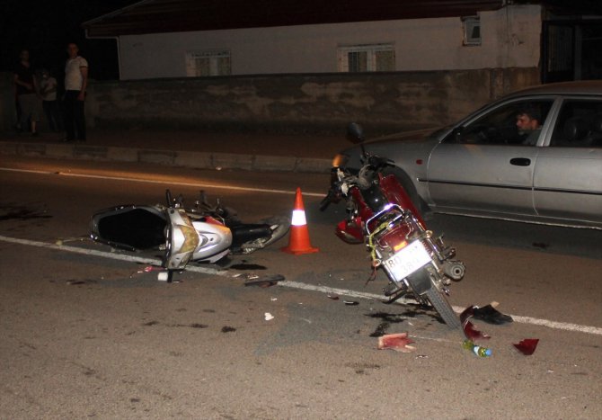 Osmaniye'de motosiklet kazası: 3 yaralı