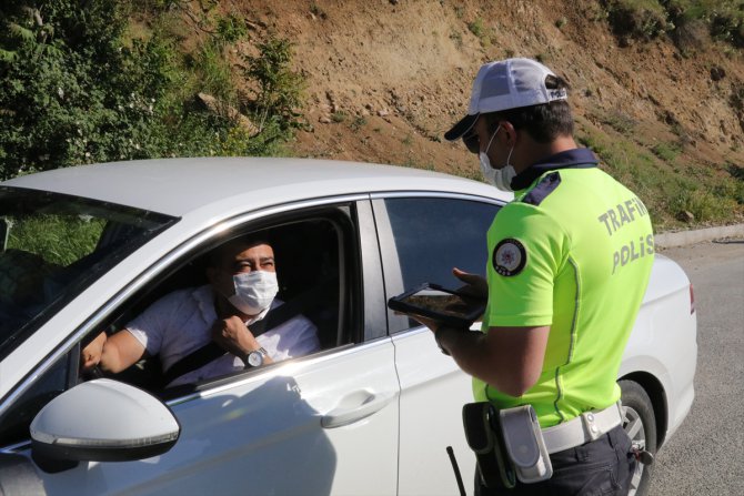 Yozgat'ta 50 ekiple trafik güvenliği uygulaması