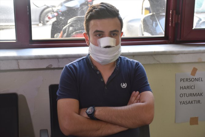 GÜNCELLEME - Gaziantep'te sağlık çalışanına darp güvenlik kamerasında