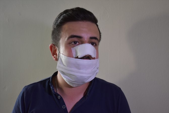 GÜNCELLEME - Gaziantep'te sağlık çalışanına darp güvenlik kamerasında