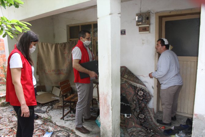 Edirne'de darbedilen engelli, sosyal hizmet ekiplerince pansiyona yerleştirildi