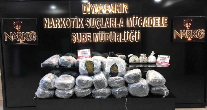 Diyarbakır'da uyuşturucu satıcılarına büyük darbe