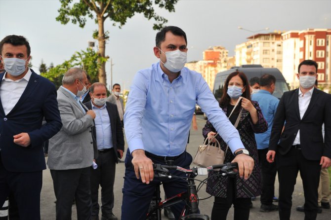 Çevre ve Şehircilik Bakanı Murat Kurum, Rize'de incelemelerde bulundu