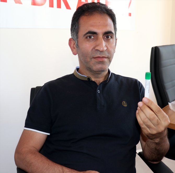 Sivas'ta Süper Lig maçı öncesi basın mensuplarına Kovid-19 testi