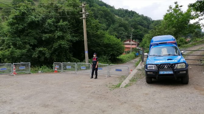 Zonguldak'ta bir mahalle karantinaya alındı