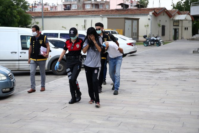Adana'da yakalanan 3 kapkaç şüphelisinden 2'si tutuklandı