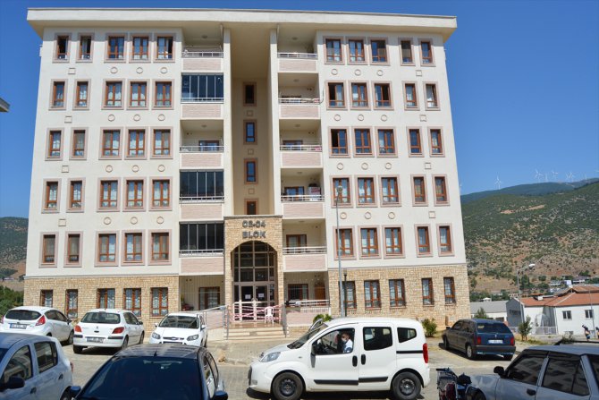 Gaziantep'te bir apartman karantinaya alındı