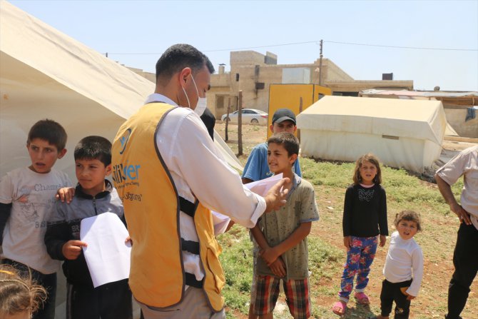 İyilik Derneğinden Suriye'deki ihtiyaç sahiplerine gıda kolisi ve temizlik seti
