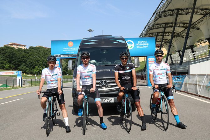 Sakarya Büyükşehir Belediyesi Bisiklet Takımı sezon hazırlıklarını sürdürüyor