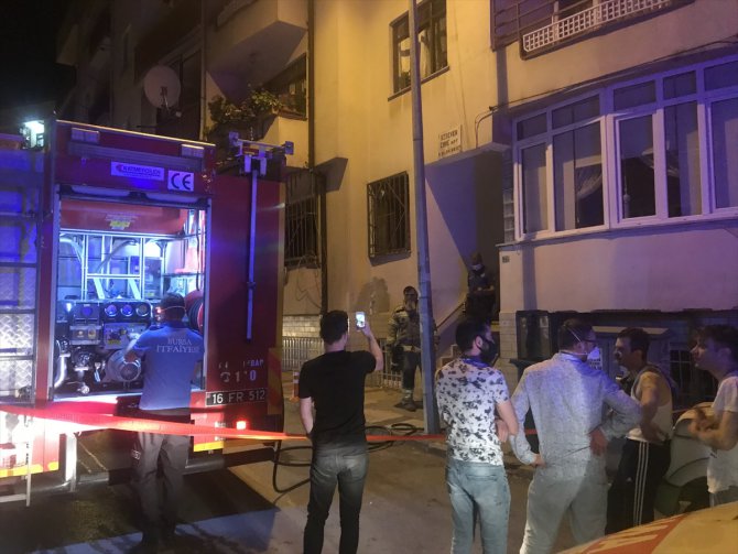 Bursa'da 83 yaşındaki kadın evinde çıkan yangında öldü