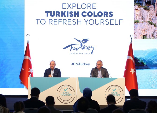 Dışişleri Bakanı Çavuşoğlu, "Yeniden Keşfet" etkinliği basın toplantısında konuştu (1):