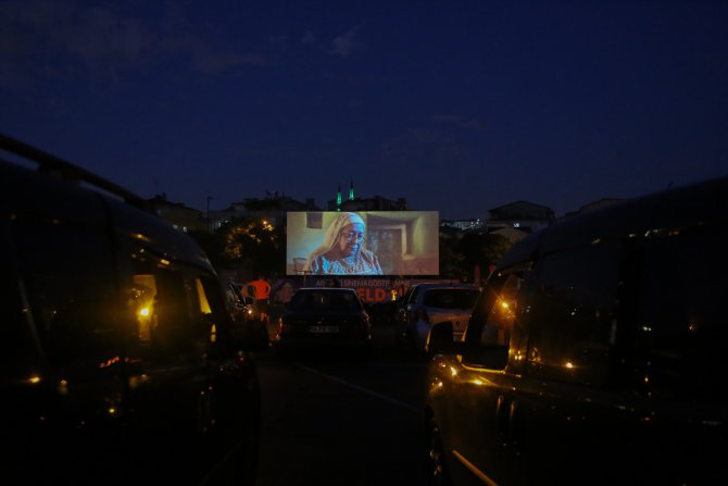 Bahçelievler'de "arabada sinema" etkinliği