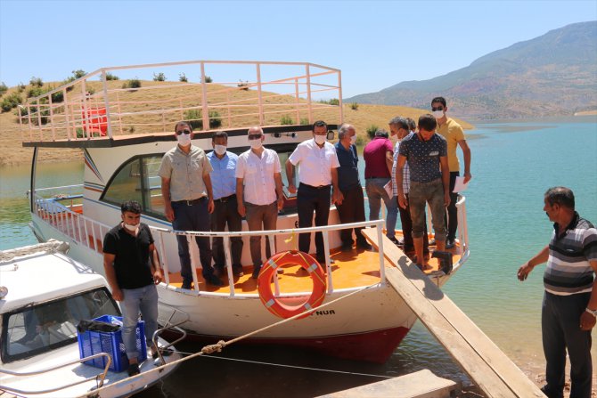 Siirt'te baraj gölünün alabalık yetiştiriciliğine uygunluğu araştırılıyor