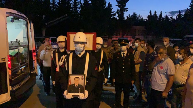 Pençe-Kaplan Operasyonu şehidi Piyade Teğmen Gül'ün cenazesi Adıyaman'a getirildi