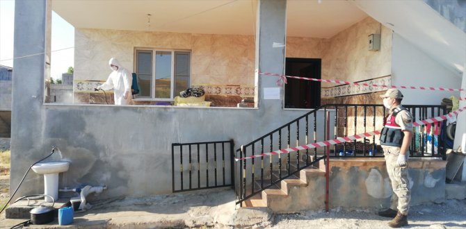 Gaziantep'te 6 ev karantinaya alındı