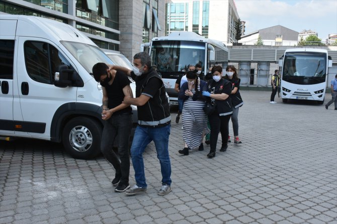 GÜNCELLEME - Samsun merkezli uyuşturucu operasyonunda 8 şüpheli tutuklandı