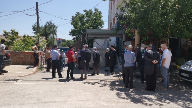 Kocaeli'de bir sokak karantinaya alındı