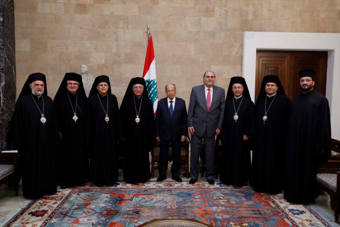 Lübnan Cumhurbaşkanı Avn: "Karasularımıza yönelik ihlallere izin vermeyeceğiz"