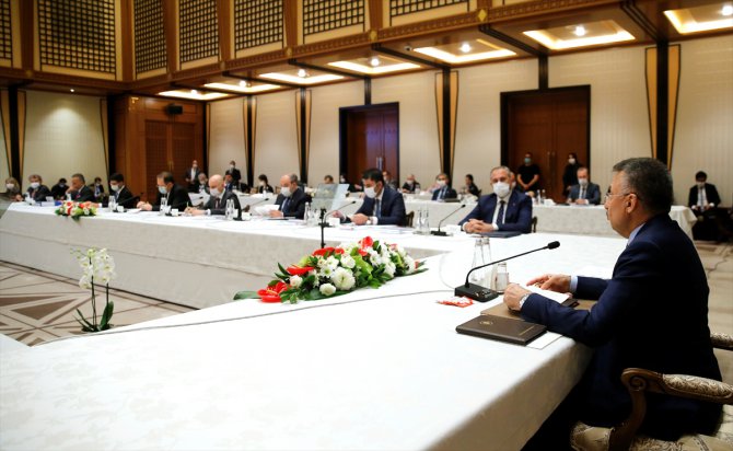 Cumhurbaşkanı Yardımcısı Oktay, Yatırım Ortamını İyileştirme Koordinasyon Kurulu toplantısında konuştu: