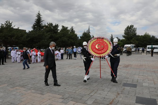Atatürk'ün Erzincan'a gelişinin 101. yıl dönümü törenle kutlandı