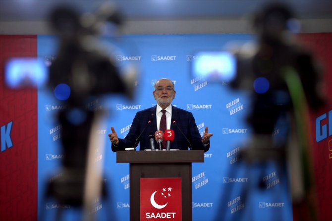 Saadet Partisi Genel Başkanı Karamollaoğlu gündemi değerlendirdi: