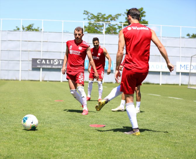 Sivasspor, Kasımpaşa maçı hazırlıklarını sürdürdü