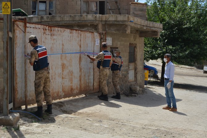 Gaziantep'te 14 ev karantinaya alındı