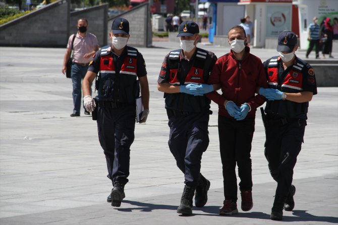 Kayseri'de DEAŞ operasyonunda yakalanan zanlı tutuklandı