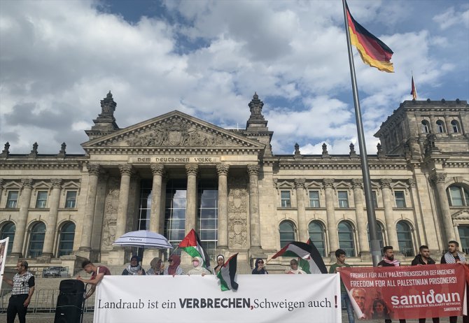 Almanya'da İsrail'in "ilhak" planı protesto edildi