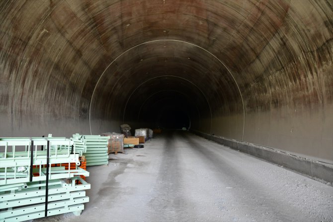 Giresun Valisi Ünlü: "Eğribel Tüneli'nde kazı çalışmaları tamamlandı"