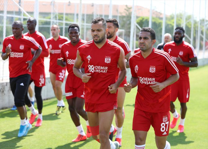 Sivasspor, Kasımpaşa maçının hazırlıklarını sürdürdü