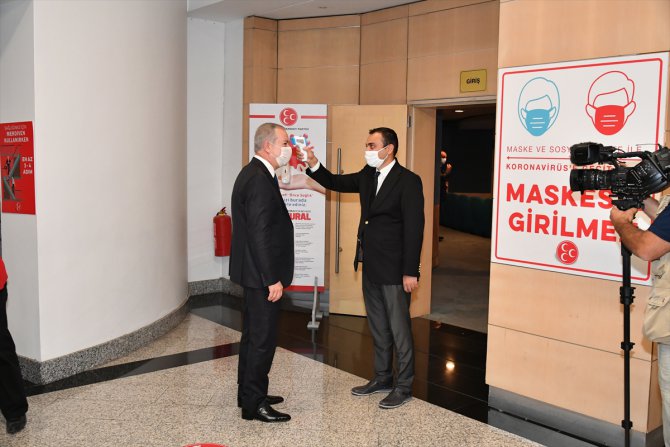MHP Genel Başkanı Bahçeli, il başkanlarıyla bir araya geldi
