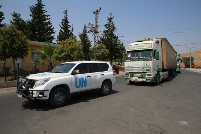 Birleşmiş Milletler'den İdlib'e 20 tır insani yardım