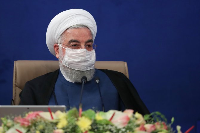 Ruhani: "ABD ve İsrail, İran halkı ile rejimi arasında tefrika çıkarmak istiyor"