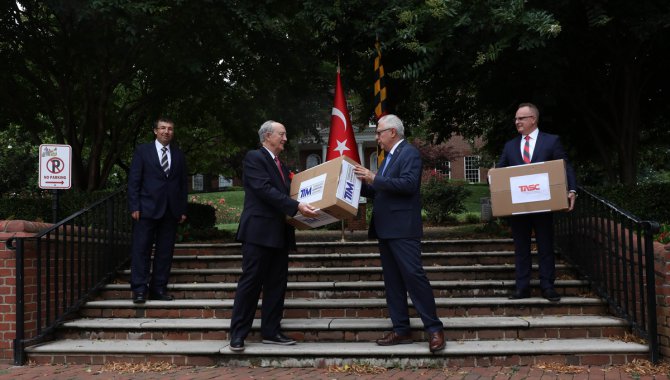 Türk iş adamlarından ABD'deki "kardeş şehir" Maryland eyaletine tıbbi yardım