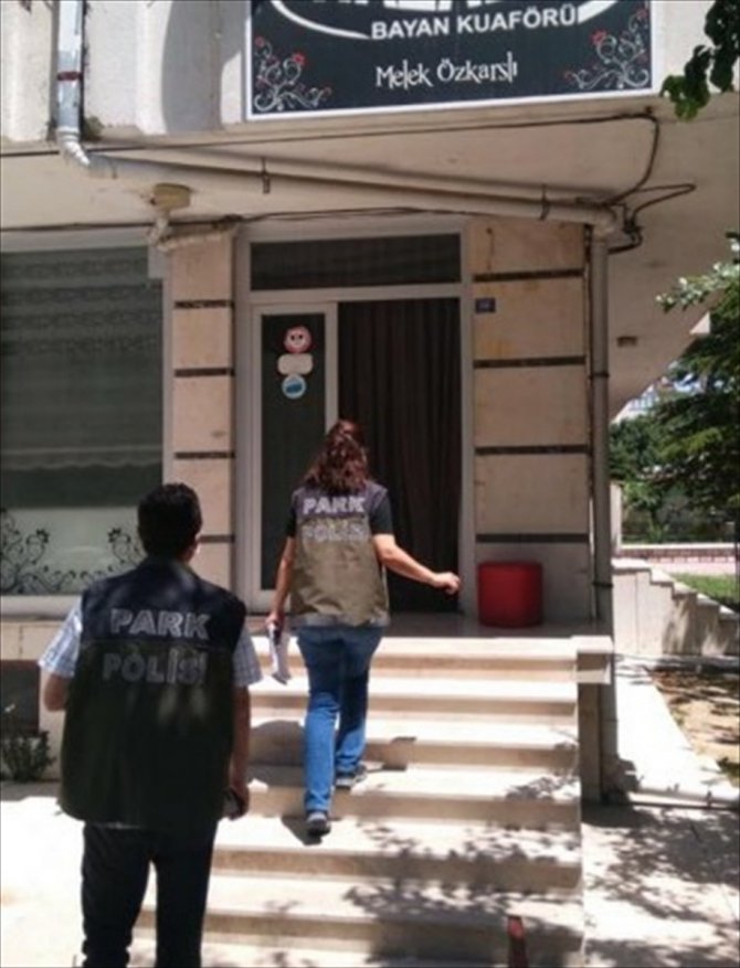 Konya'da Kovid-19 tedbirlerine uymayan 52 kişisel bakım salonuna 47 bin 450 lira ceza