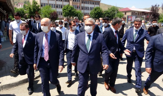 Ulaştırma ve Altyapı Bakanı Karaismailoğlu, Muş'ta: