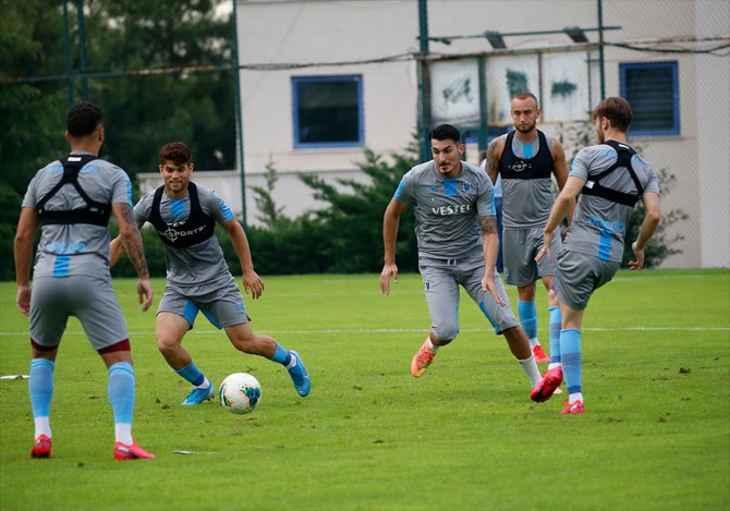 Trabzonspor, Yukatel Denizlispor maçının hazırlıklarını sürdürdü