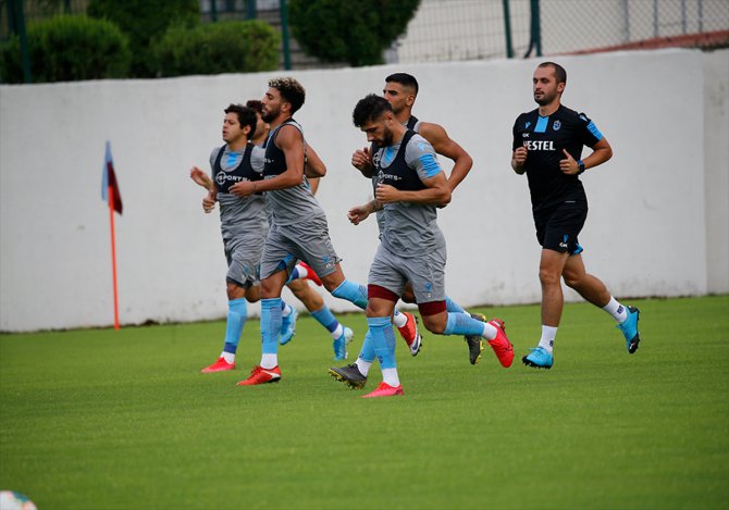 Trabzonspor, Yukatel Denizlispor maçının hazırlıklarını sürdürdü