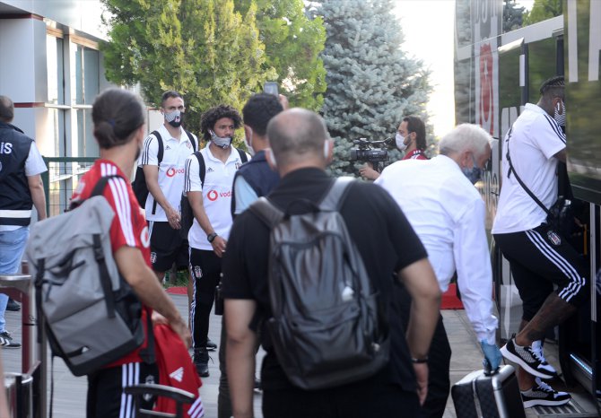 Beşiktaş kafilesi Malatya'da