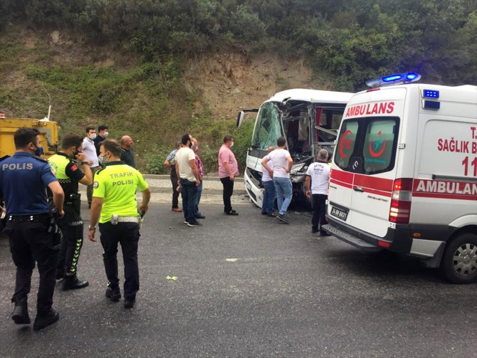 Beykoz'daki trafik kazasında 7 kişi yaralandı