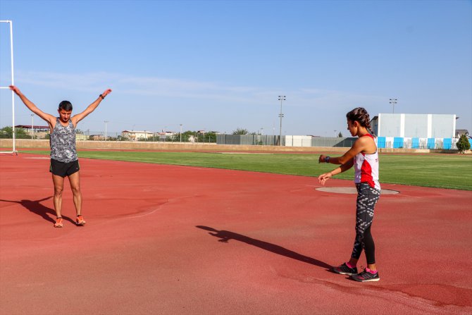 Diyarbakırlı milli atlet Meryem Bekmez'in hedefi olimpiyatlarda altın madalya