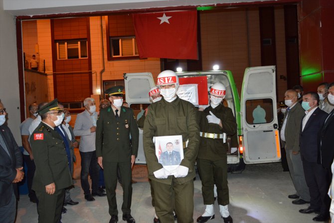 Şehit Astsubay Çavuş Ethem Demirci'nin cenazesi Samsun'a getirildi