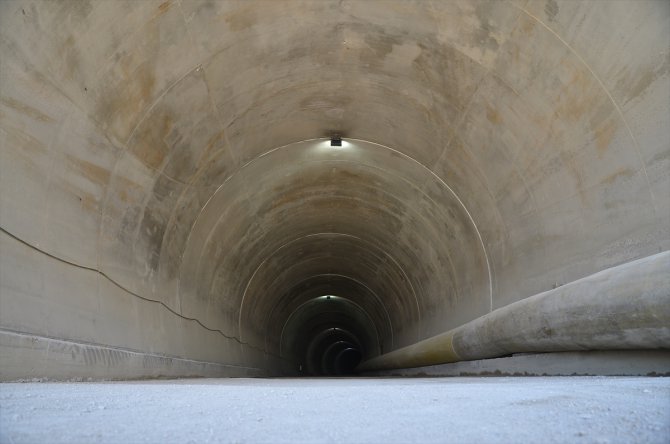 Sürücülerin korkulu rüyası Kırkdilim'e inşa edilen tünellerde ilk ışık görüldü