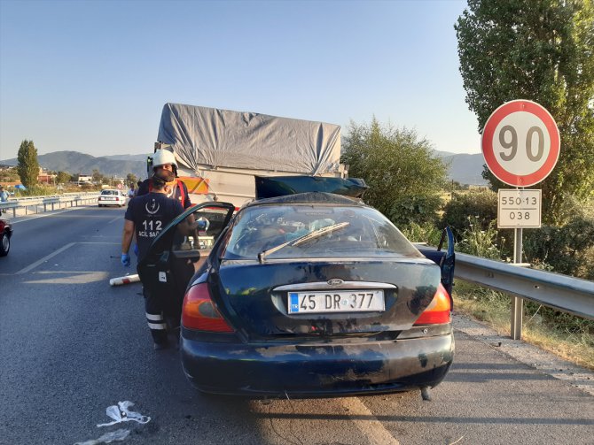Aydın'da trafik kazası: 1 ölü, 1 yaralı